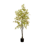 Autumn Nandina Artificial Indoor Tree
