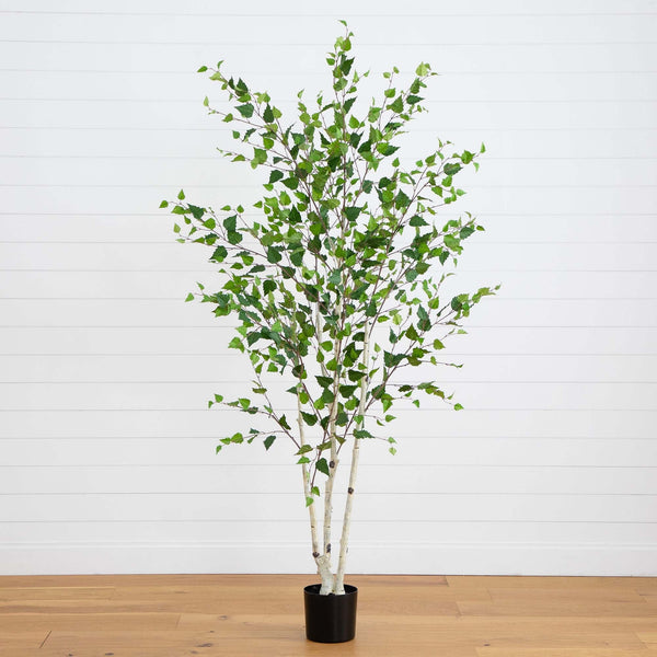 Real-Touch Artificial Birch Tree