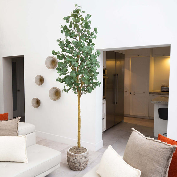 Tall Artificial Eucalyptus Indoor Tree