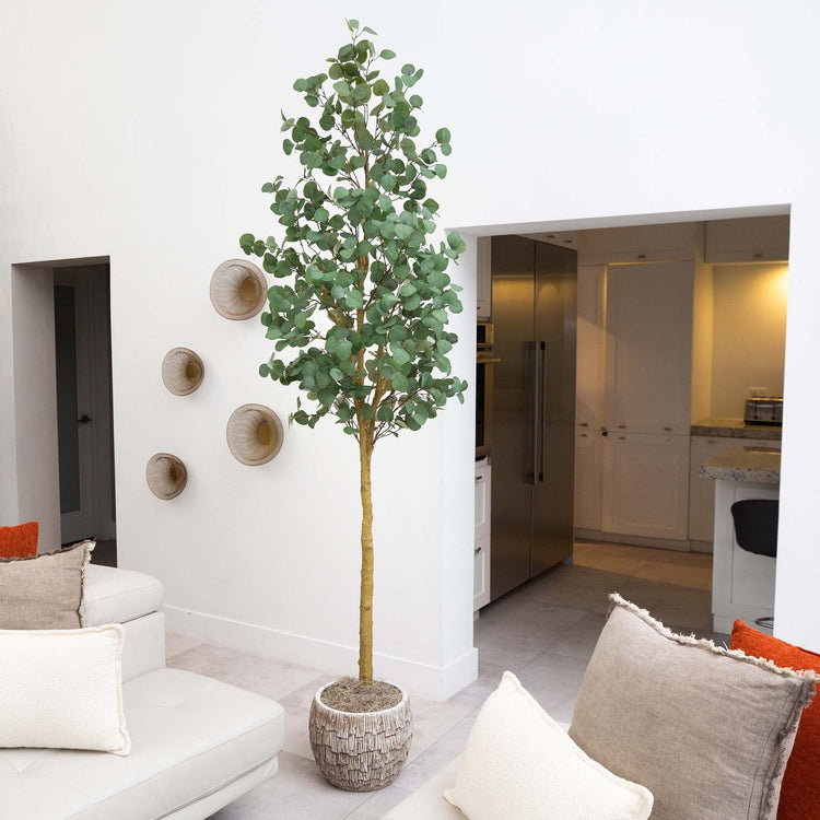 Tall Artificial Eucalyptus Indoor Tree