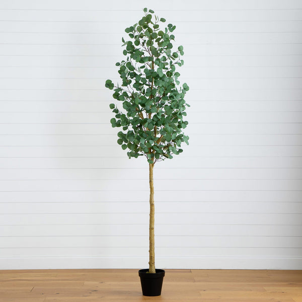Tall Artificial Eucalyptus Indoor Tree