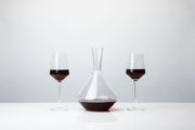 Angled Crystal Bordeaux Decanter Set