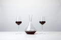 Angled Crystal Bordeaux Decanter Set