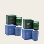 Embossed Glass Scented Candle