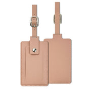 Faux Leather Luggage Tag