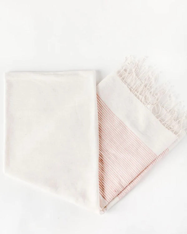 Ribbed Cotton Hammam Bath Towel