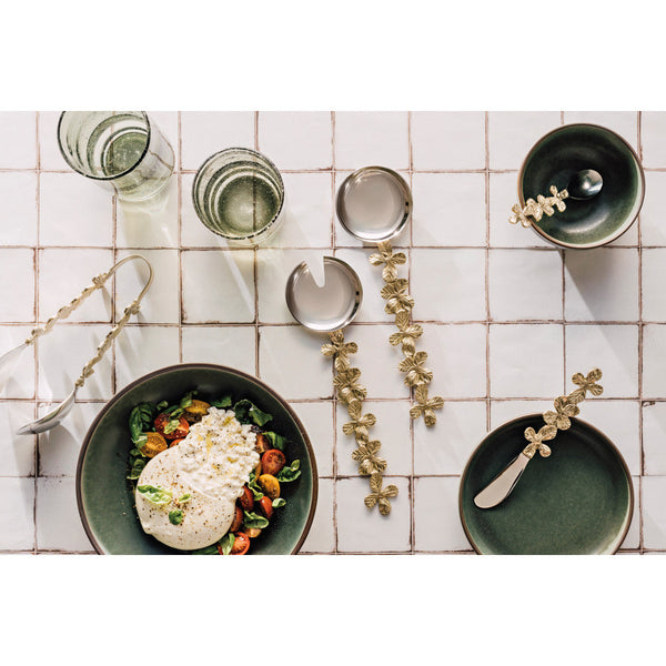 Reactive Glaze Ceramic Appetizer Plate Set