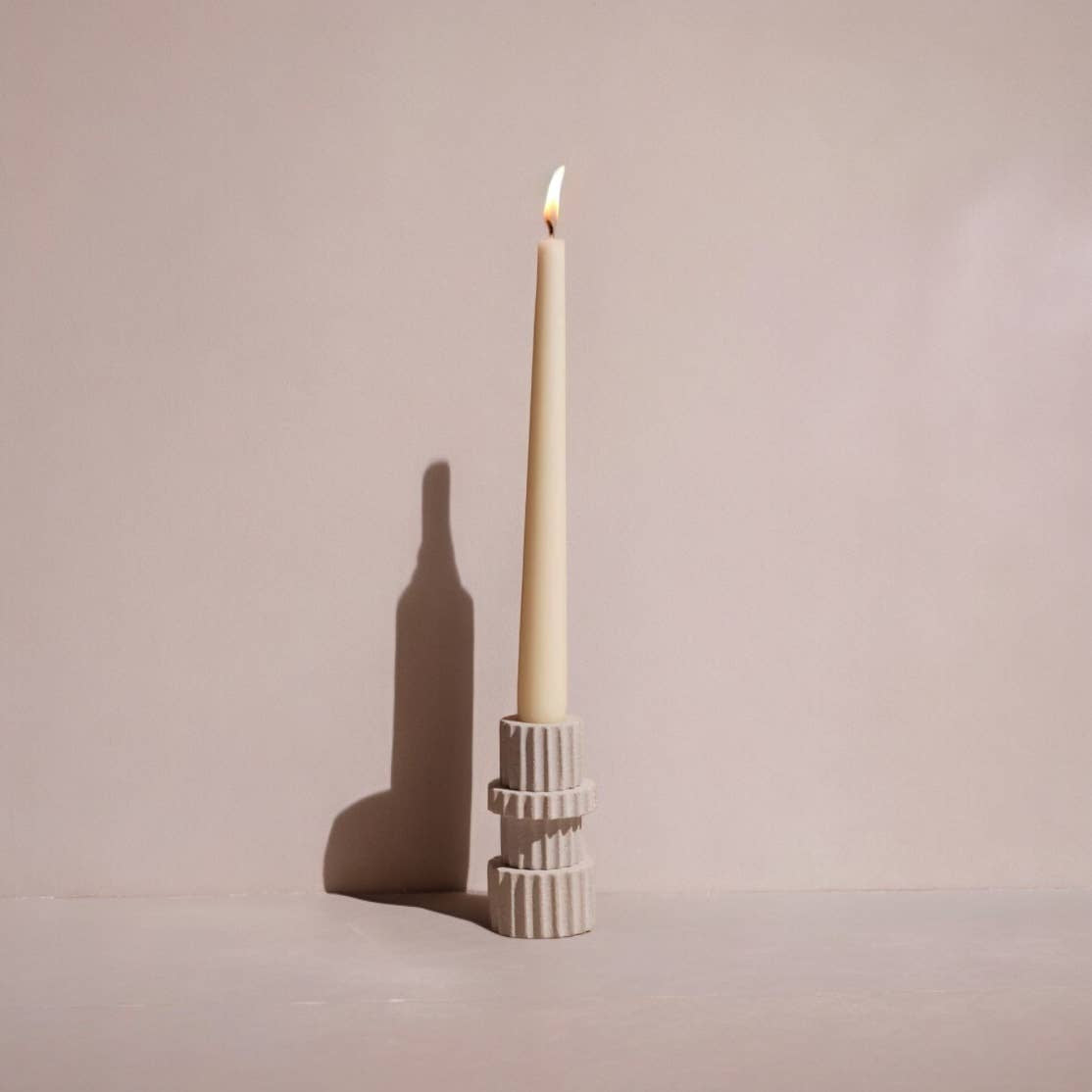 The quietest thing on a well-set table