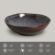 Reactive Glaze Ceramic Bowl Set