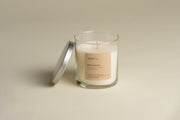 Herb & Citrus Hand-Poured Soy Candle — Herbaceous soy candle hand-poured in Minneapolis with lemon verbena, lavender, and