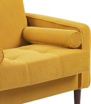 Wide-Seat Corduroy Accent Chair – chair (view 6) | Roost & Roam