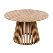 Acacia Wood Rope-Weave Outdoor Dining Set