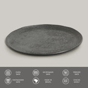 Speckled Ceramic Dinner Plate Set