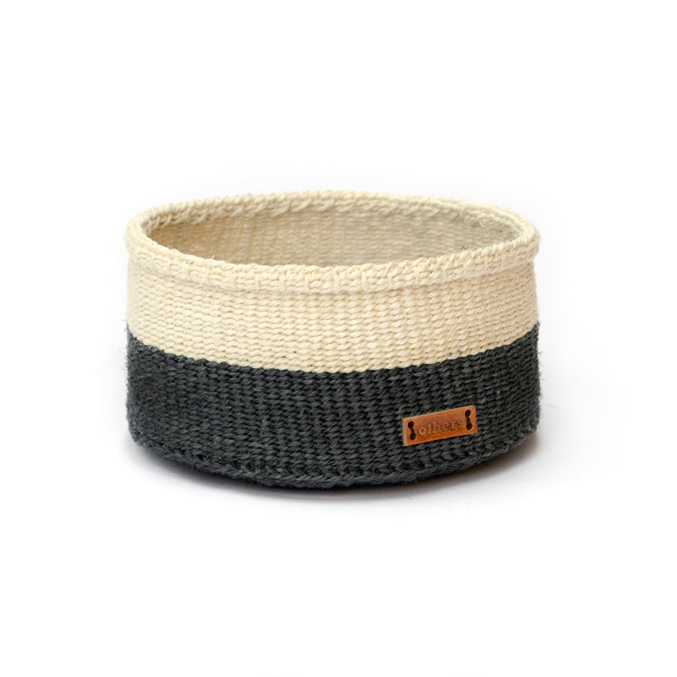 Hand-Woven Sisal Storage Basket