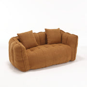 Channel-Tufted Boucle Loveseat Sofa — additional product view 24