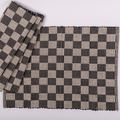Checkered Woven Cotton Placemat Set
