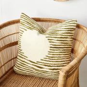 Hand-Felted Merino Wool Throw Pillow