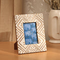 Carved Mango Wood Photo Frame