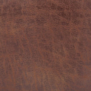 Leather-Look Square Storage Ottoman