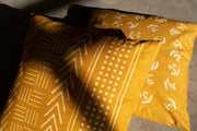 Batik Hand-Printed Cotton Throw Pillow