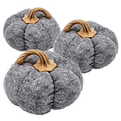 Felt Fabric Pumpkin Decor Set
