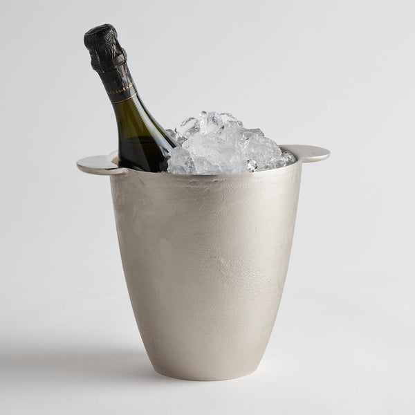 Textured Nickel Wine Chiller