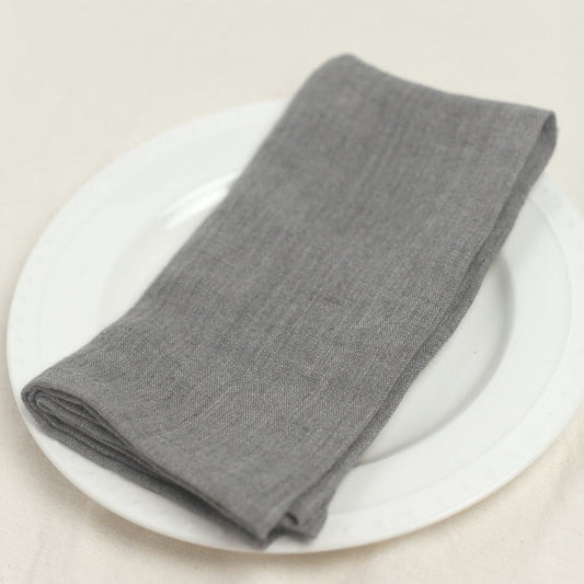 Stone-Washed Linen Napkin Set