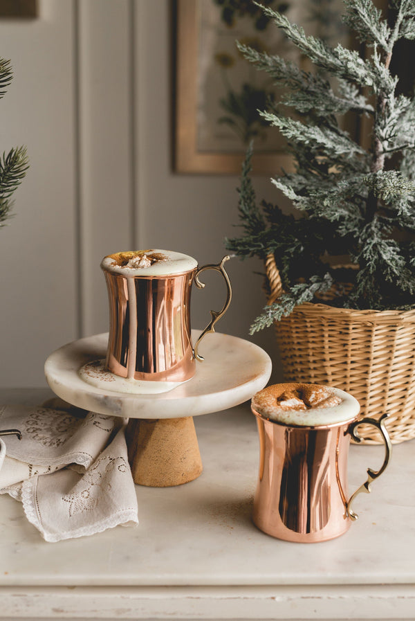 Copper Cocktail Mug Set