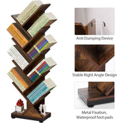 Wood-Grain MDF Tree Bookcase – book case (view 6) | Roost & Roam