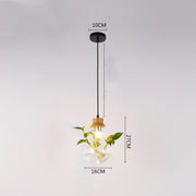 Terrarium Glass Globe Pendant Light