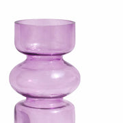 Frosted Glass Sculptural Vase