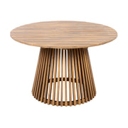 Acacia Wood Rope-Weave Outdoor Dining Set