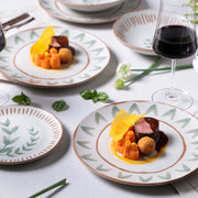 Speckled Ceramic Dinner Plate Set