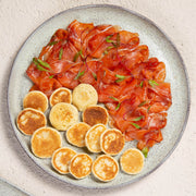 Reactive Glaze Dinner Plate Set