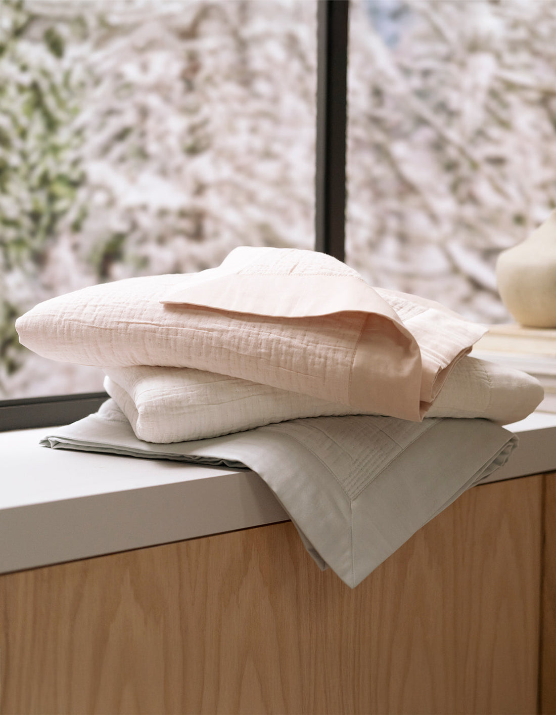 Matelasse Cotton Blend Baby Blanket