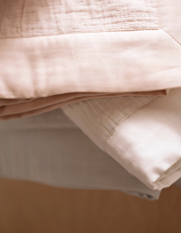 Matelasse Cotton Blend Baby Blanket