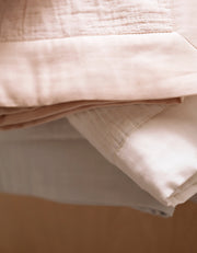 Matelasse Cotton Blend Baby Blanket