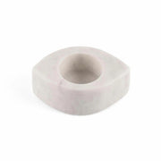 Carved Marble Tea Light Holder Set