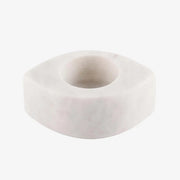 Carved Marble Tea Light Holder Set in a styled home setting