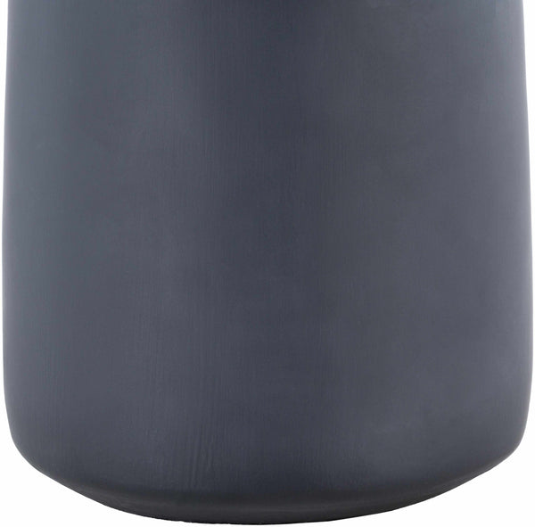 Matte Concrete Base Table Lamp — alternate color temperature setting