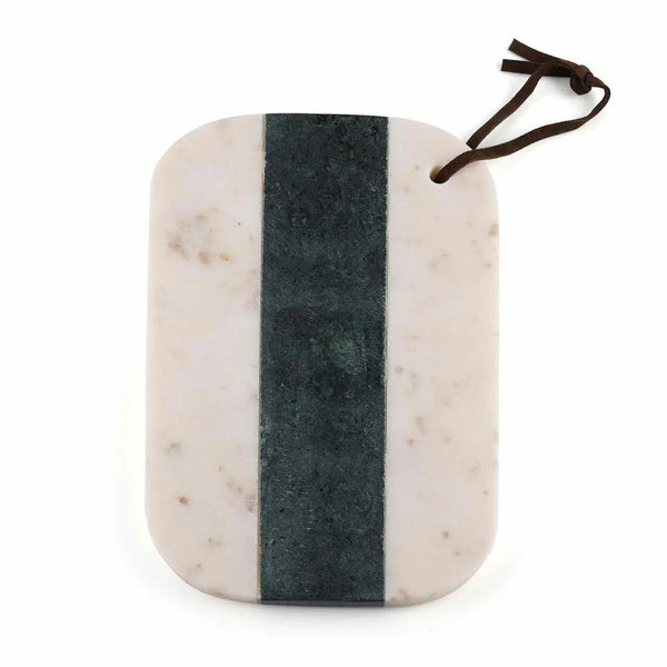 Green & White Marble Cheese Board