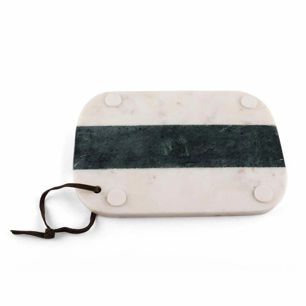 Green & White Marble Cheese Board