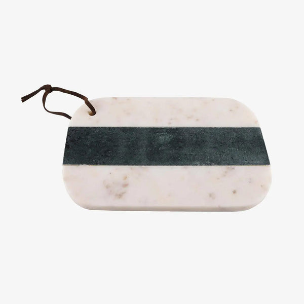 Green & White Marble Cheese Board
