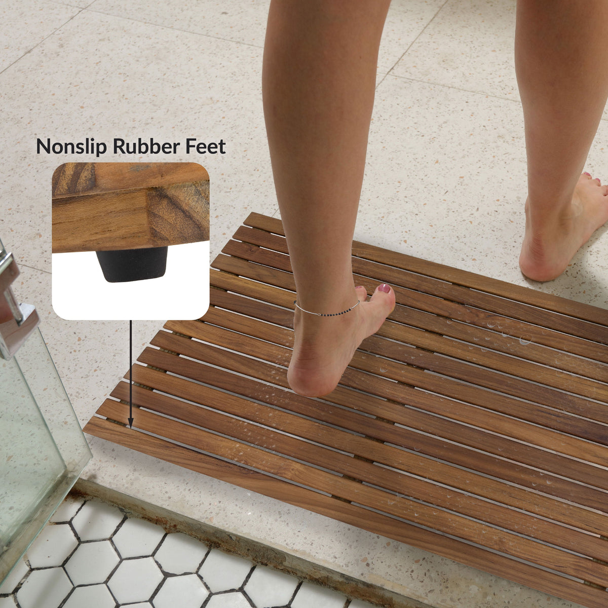 The warmest thing your bathroom floor does