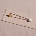 Brass Marble Candle Snuffer