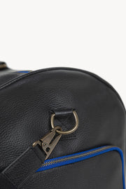 Full-Grain Leather Weekender Duffle Bag