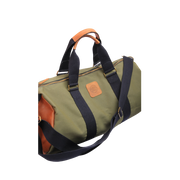 Ripstop Leather-Trim Weekender Duffel