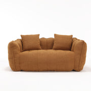 Channel-Tufted Boucle Loveseat Sofa — additional product view 25
