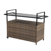Woven Wicker Outdoor Bar Cart — additional product view 16