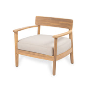Acacia Wood Outdoor Club Chair